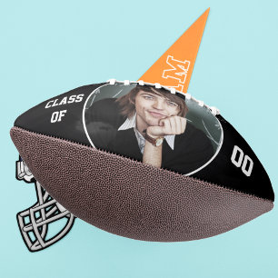 Personalised with Photo and Year Football