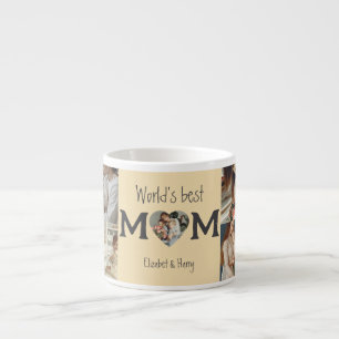 Personalised with Photo   World's Best Mum -  Espresso Cup