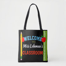 Personalised With Teachers Name Classroom
