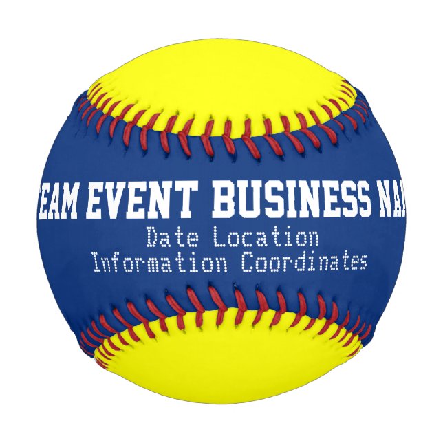 Personalised with Your Text Event Ball (Front)