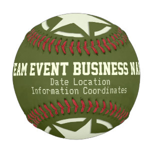 Personalised with Your Text Star Event Ball