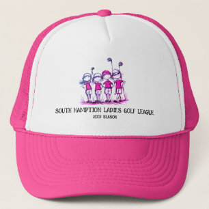 Personalised Women’s Golf League Hat