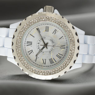 Personalised Women's Watch – Roman Numerals