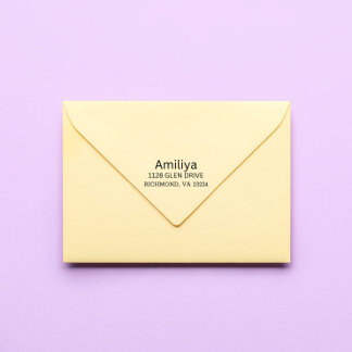 Personalised Wood Art Stamp