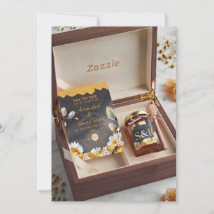 Personalised Wooden Gift Box for Wedding & Event  Invitation