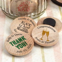 Personalised Wooden Magnets