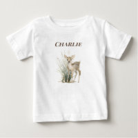 Personalised Woodland Deer Baby