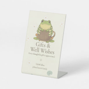 Personalised Woodland Meet Zochi Pedestal Sign