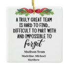 Personalised Work Colleague Leaving Present Team