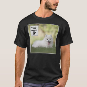 Personalised World's Best Dog Dad Custom Photo T-Shirt