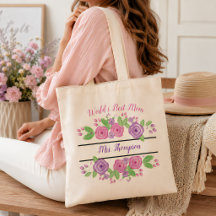 Personalised World's Best Mum Custom Name