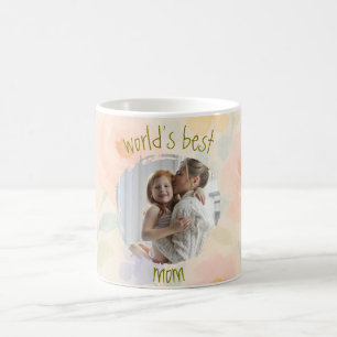 Personalised 'World's Best Mum' Floral Mug