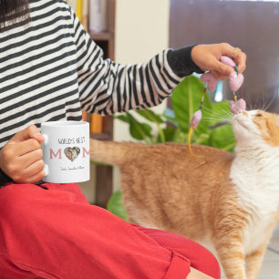 Personalised "World's Best Mum" Photo Mug