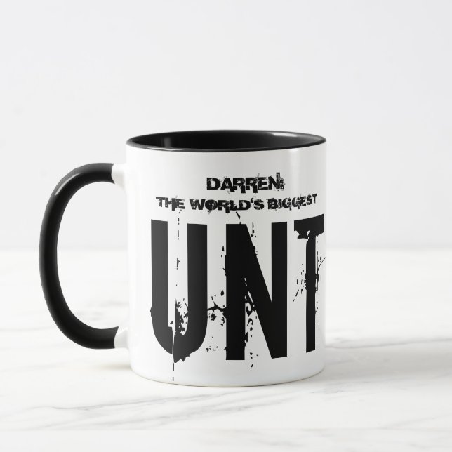 Personalised Worlds Biggest C Mug (Left)
