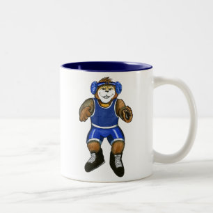 Personalised Wrestler Mug