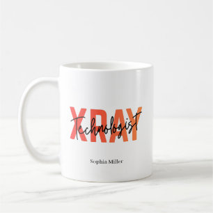 Personalised X Ray Technologist Name Gift Coffee Mug