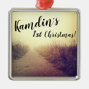 Personalised XMAS Ornament Sunrise Pathway Walkway