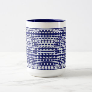Personalised Year White Elephant Gift Exchange Wht Two-Tone Coffee Mug