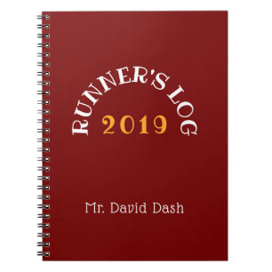 Personalised Yearly Runner's Log Training Notebook