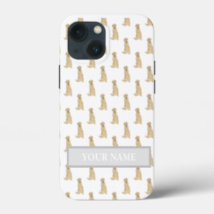 Personalised Yellow Lab Labrador Dog iPhone 13 Mini Case