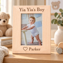 Personalised Yia Yia Picture Frame