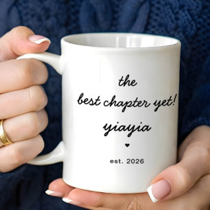 Personalised Yiayia Mug Best Chapter Yet