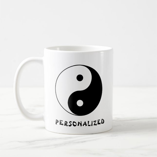 Personalised Yin Yang Mug (Left)