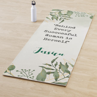 Personalised Yoga Mat, Cool and Calm Yoga Mat