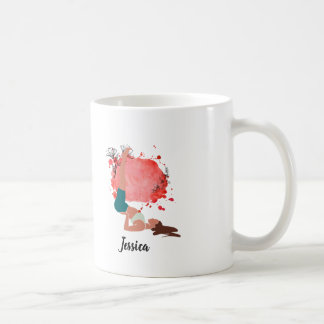 Personalised Yoga Mug, Inspirational Quote Mug
