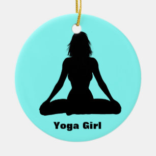 Personalised Yoga Ornament