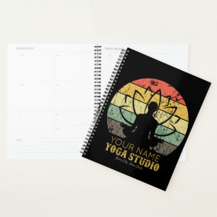 Personalised Yoga Studio Fitness Instructor Guru Planner
