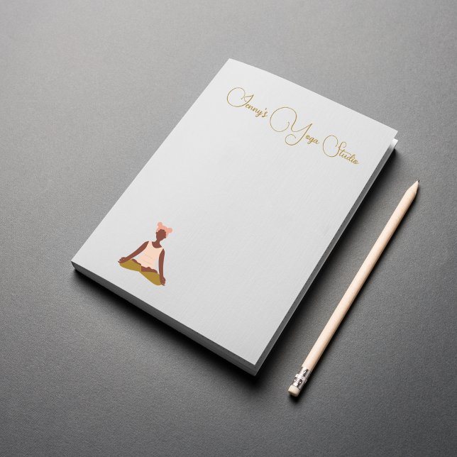 Personalised Yoga Studio Notepad (Creator Uploaded)