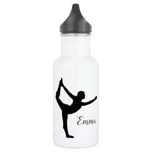 Personalised Yoga Water Bottle   Practice Gift