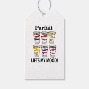 Personalised Yogurt Parfait Sweet Fruit Dessert Gift Tags