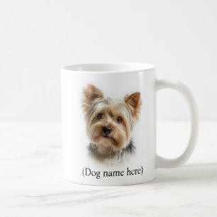 Personalised Yorkie Dog Mum Coffee Mug