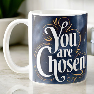 Personalised You Are Chosen Christian Women Coffee Mug