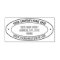 Personalised Your Address Oval Self-inking Stamp