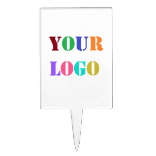 Personalised Your Business Logo Cake Topper