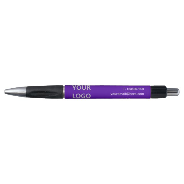 Personalised Your Business Logo Custom Text Pen (Front)