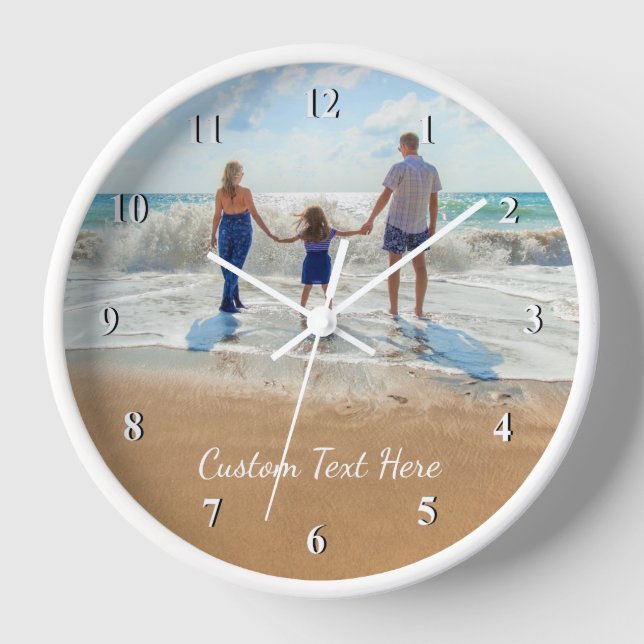 Personalised Your Clock with Custom Text (Front)