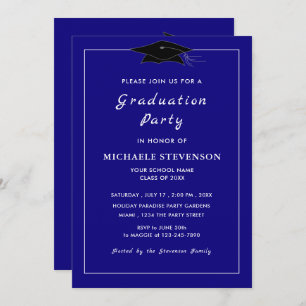 Personalised Your Colours Graduation Invitation