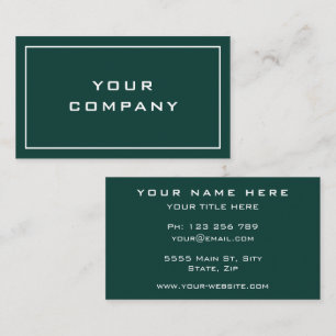 Personalised Your Company Business Card