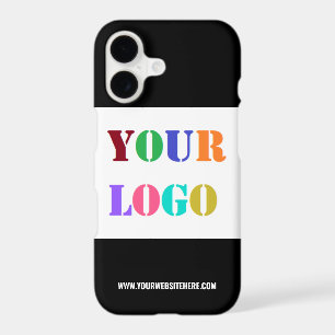 Personalised Your Company Logo Text iPhone Case