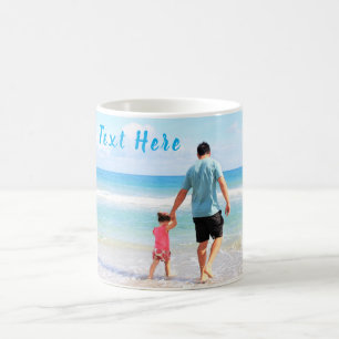 Personalised Your Custom Photo and Text Coffee Mug