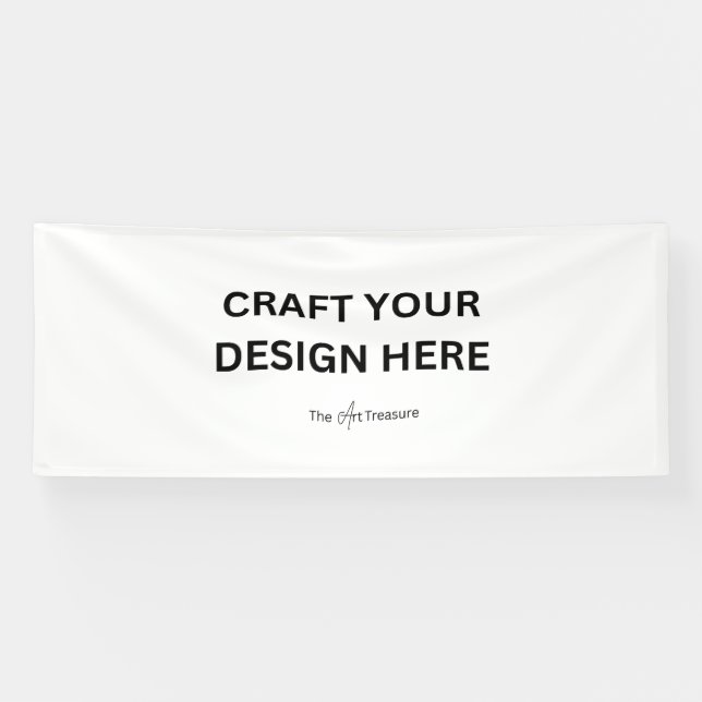 Personalised Your Design, Logo, or Message 4'x10' Banner (Horizontal)