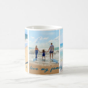 Personalised Your Family Photo Collage Coffee Mug