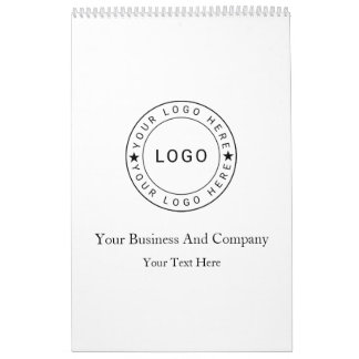Personalised your Logo and Text Calendar