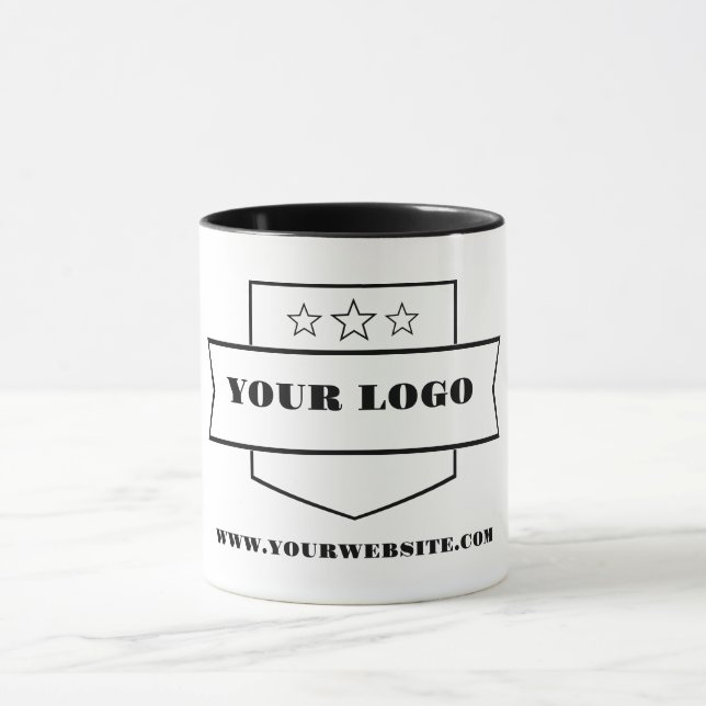 Personalised Your Logo Business or Name Mug (Center)