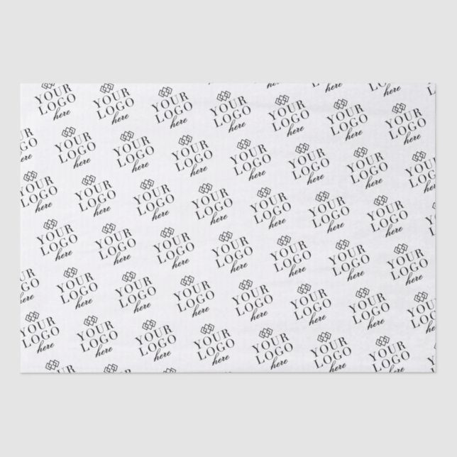 Personalised Your Logo Here Custom Tissue Paper (Front)