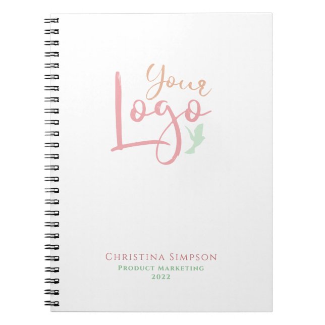 Personalised Your Logo  Notebook (Front)